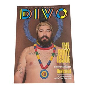 DIVO Magazine The Body Issue Janeiro 2019 Fashion Culture Lifestyle Publication‎